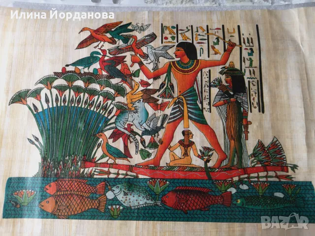 Сувенири, свещи и египетски  папирос, снимка 3 - Антикварни и старинни предмети - 49702950