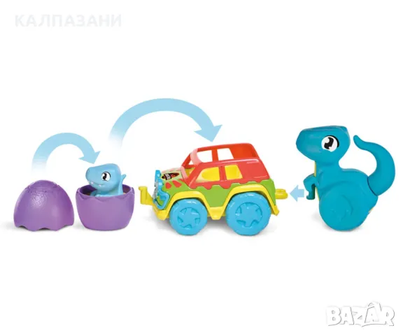  Jurassic World Майка и Бебе динозавър на колела 12м+ E73251, снимка 5 - Фигурки - 49495579