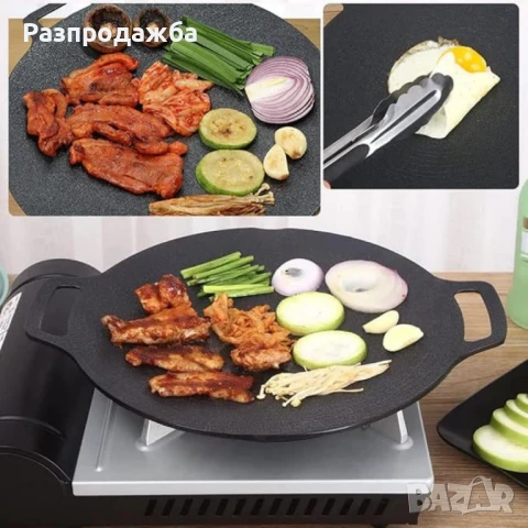 Многопластов тиган 34 см с незалепващо покритие., снимка 1