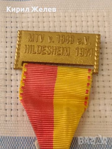 Стар медал HILDESHEIM 1974г. Перфектно състояние за КОЛЕКЦИОНЕРИ 34927, снимка 4 - Антикварни и старинни предмети - 46672068