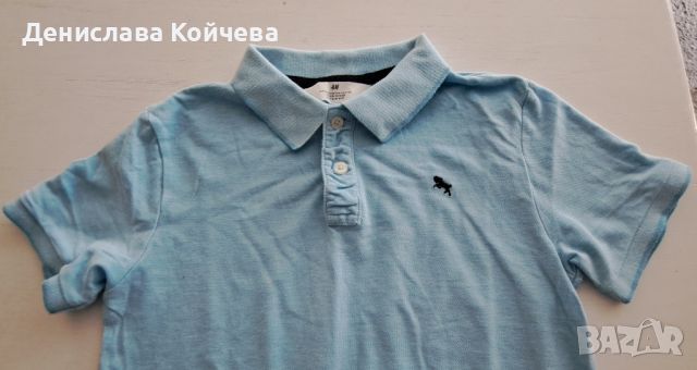 комплект тениска и риза H&M, снимка 3 - Детски комплекти - 45750548