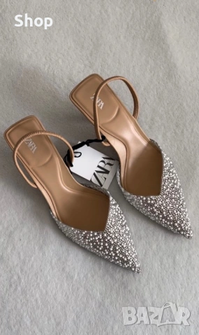 Обувки на ток на Zara 