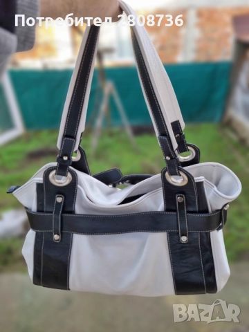 Маркова Италиянска дамска чанта Fabiana от естествена кожа, снимка 3 - Чанти - 52899702