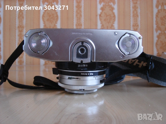 ФОТОАПАРАТ ZEISS IKON - CONTAFLEX SYNCHRO-COMPUR-X , снимка 7 - Фотоапарати - 53753055