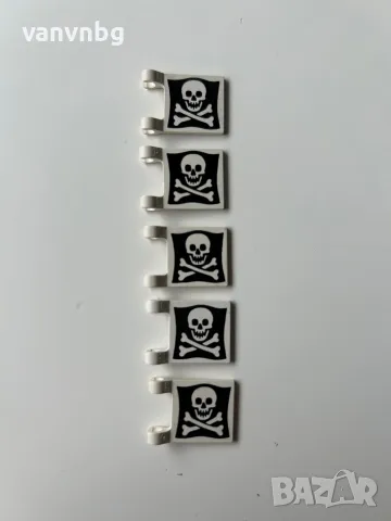 Lego Pirates Flag 5бр , снимка 2 - Конструктори - 49780819