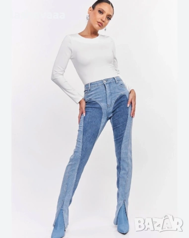 Дамски дънки тип Mugler