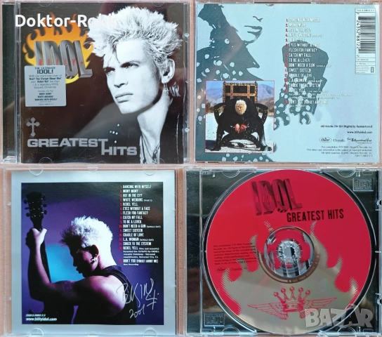 Billy Idol + Beatsteaks - оригинални и неофициални дискове, снимка 6 - CD дискове - 53689565