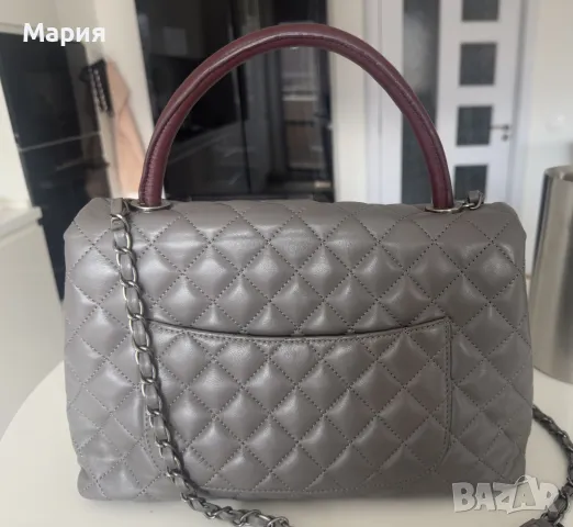 Дизайнерска чанта Шанел от естествена кожа нова, снимка 3 - Чанти - 49726693
