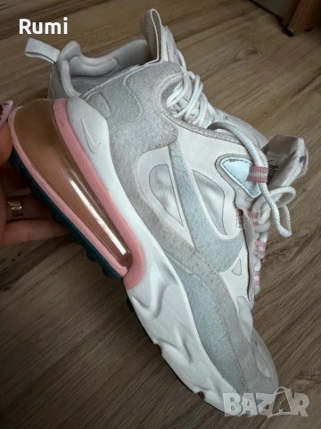 Оригинални Маратонки Nike Air Max 270 React ! 36 н, снимка 5 - Маратонки - 49717051