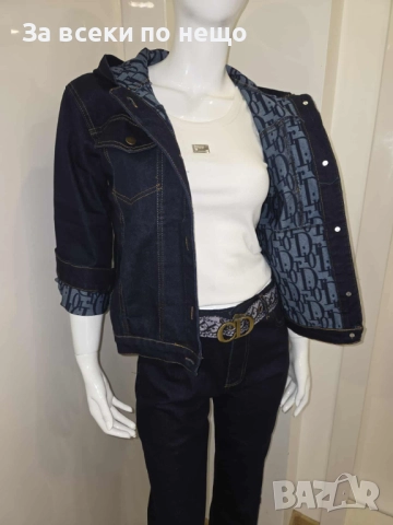 Дамски Дънков Комплект Код L-A, снимка 4 - Комплекти - 52844135