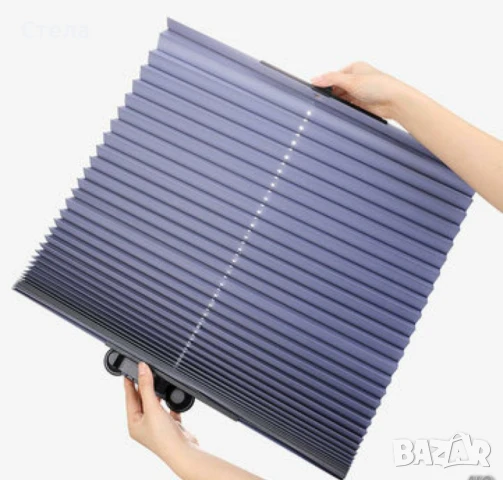 Слънцезащитет сенник/ щора да предно стъкло на автомобил с вакуум