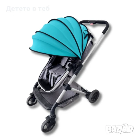 Сенник за количка универсален, сфера мента, снимка 1