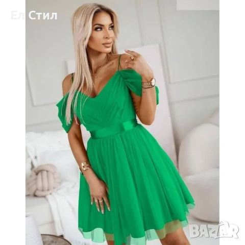 💕Дамска рокля С тюл