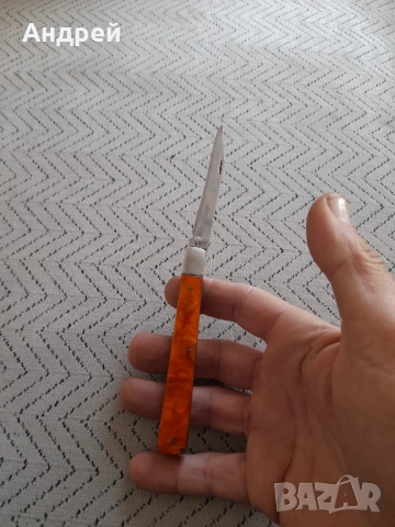 Стар джобен нож,ножче,ножка #170, снимка 5 - Други ценни предмети - 53025212