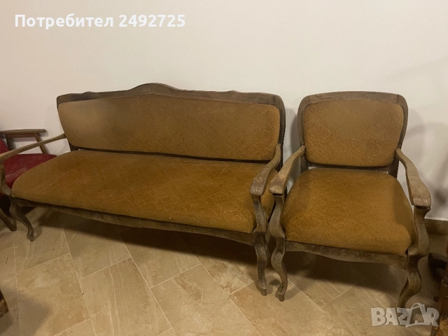 Стари мебели столове тонет закачалка виенска маса, снимка 7 - Столове - 51555457