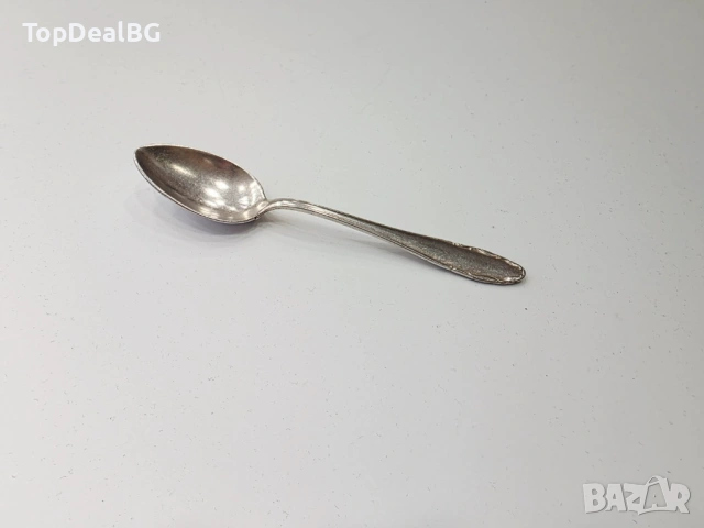 Сребърна лъжичка , снимка 2 - Прибори за хранене, готвене и сервиране - 54218625