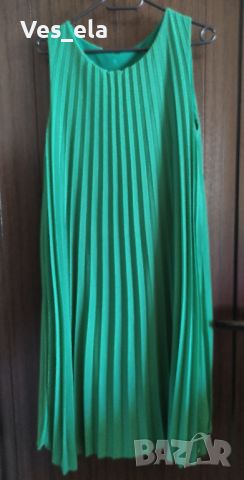 зелена рокля солей , снимка 5 - Рокли - 45536509