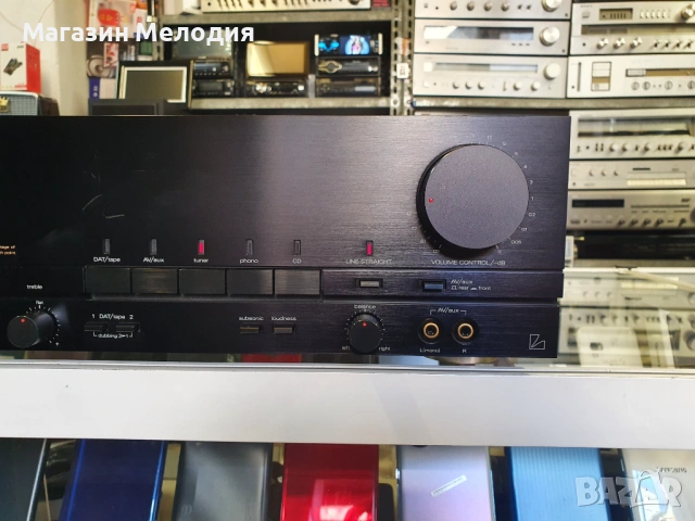 Усилвател Luxman LV-122 В отлично техническо и визуално състояние., снимка 5 - Ресийвъри, усилватели, смесителни пултове - 53097953