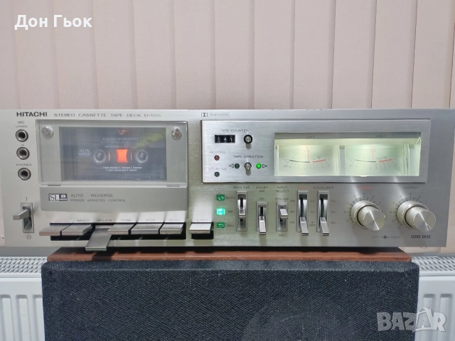 Касетен дек Hitachi D-555, снимка 1