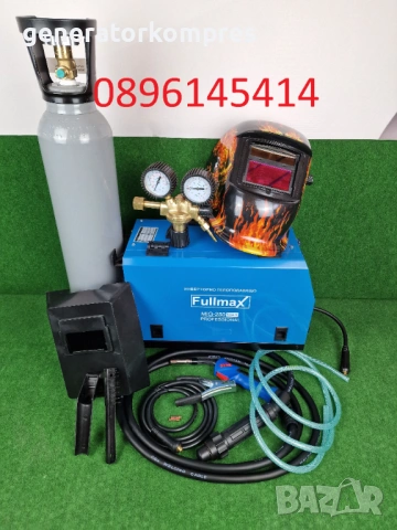 PROFESIONAL MAX 250 Инверторно Телоподаващо MIG - 4м. евро шланг, снимка 2 - Други машини и части - 53494308