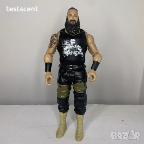 Екшън фигура WWE Braun Strowman Basic Series Collection Браун Строуман играчка AEW, снимка 5 - Фигурки - 48202601