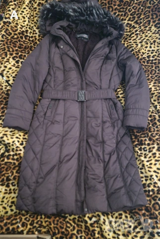 Уникално дебело дълго шушляково яке с пълнеж и богат пух,120 см.гр.об, снимка 2 - Якета - 53013315