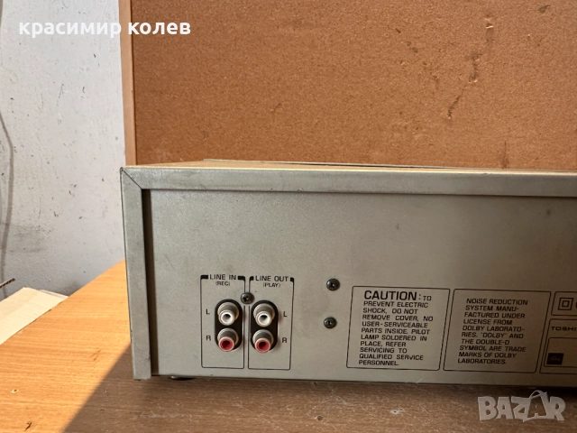 касетен дек "TOSHIBA PC-X60AD", снимка 13 - Декове - 52618382