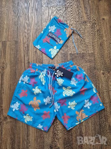 Страхотни мъжки къси шорти за плаж VILEBREQUIN , бански , нови ,размер S,M, L,XL,2XL, снимка 4 - Бански - 46237900