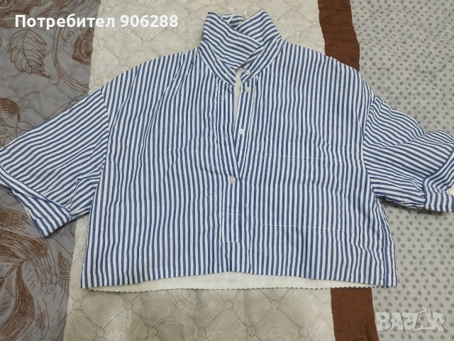 риза Zara плътна,плътна тип пролетно  яке, снимка 2 - Ризи - 53829264