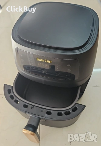 Уред за готвене с горещ въздух Silver Crest S-18, 8 литра, 2400 W, снимка 4 - Съдове за готвене - 54117677