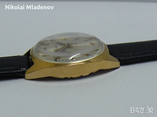 Съветски РАКЕТА Позлатен Мъжки ръчен часовник, работещ, снимка 8 - Мъжки - 51947231