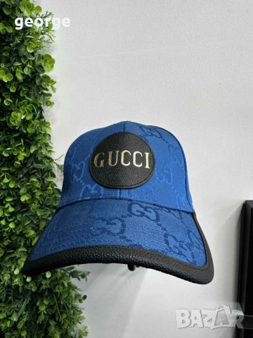Шапка Gucci с козирка, снимка 3 - Шапки - 52928423