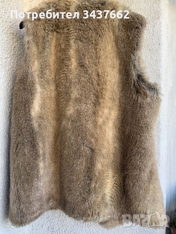 Елек изкуствена кожа Zara , снимка 3 - Елеци - 52008572