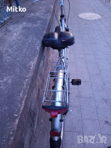 28 цола алуминиев велосипед с 7 скорости усилени капли амортисьори предни като нов , снимка 4 - Велосипеди - 50739714