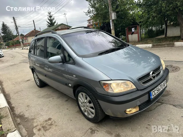 Opel Zafira A 2.2DTi Facelift / 7 места -цена 3400лв - регистрирана , прехвърля се веднага, винетка , снимка 2 - Автомобили и джипове - 46591064