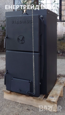 Чугунен котел на твърдо гориво Виадрус/Viadrus U22 5D 30 kW , снимка 7 - Отоплителни печки - 52866041