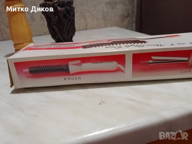 Електрическа преса за коса маша четка маркова нова, снимка 7 - Преси за коса - 53512313