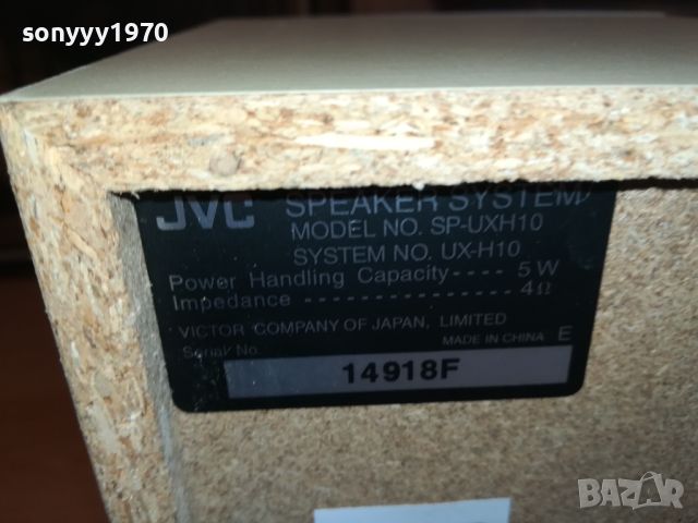 JVC SP-UXH10 2БР ТОНКОЛОНИ-ВНОС SWISS 1207241344, снимка 10 - Тонколони - 46558648