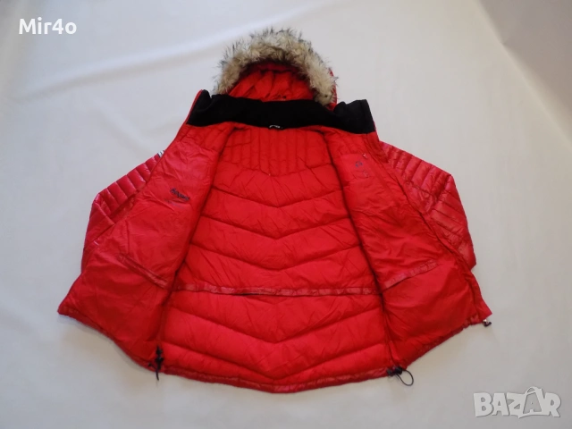 пухено яке bergans of norway парка палто горнище худи екип блуза туризъм планина дамско оригинално L, снимка 4 - Якета - 47584011
