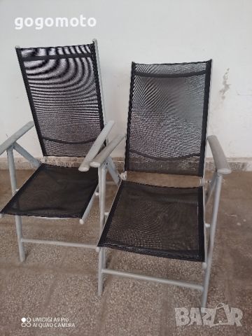 сгъваем стол, шезлонг за плаж, сгъваем стол с много позиции , снимка 8 - Градински мебели, декорация  - 45521270