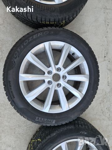 17 5x112 оригинални лети джанти VW Audi Seat Skoda, снимка 3 - Гуми и джанти - 46289922