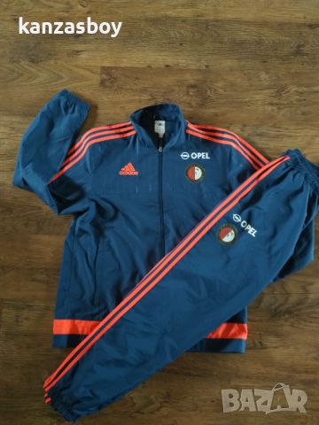 ADIDAS MENS FC FEYENOORD ROTTERDAM 2015/2016 - мъжки футболен комплект КАТО НОВ М, снимка 6 - Спортни дрехи, екипи - 45407552