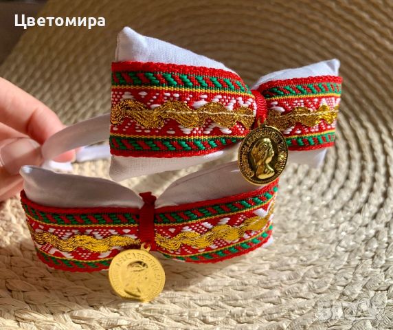 Диадема с народни мотиви / за носия, снимка 1 - Аксесоари за коса - 45185390