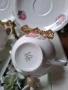 Красив комплект от чаши с чинийки , снимка 6