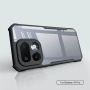 XUNDD Прозрачен Калъф за Realme 16 Pro 5G - TPU+Акрил, Airbag, 0.8mm защита, Черен, снимка 2