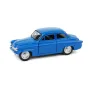 Метална количка Skoda Octavia / Шкода, 1959, WELLY, мащаб 1:34, син цвят, 43824, снимка 6