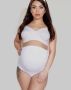Дамски бикини за бременни в бяло MAMA BELLY Mitex (008), снимка 1 - Дрехи за бременни - 45822032