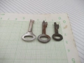 Лот от 3 бр. ключа за ключалки, снимка 4