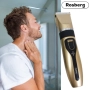 Машинка за подстригване зареждаща се Rosberg, USB, 5W, Сребрист и Шампанско, 2 ГОДИНИ  ГАРАНЦИЯ, снимка 3