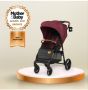 Бебешка количка KinderKraft Grande 2020, бордо
, снимка 5